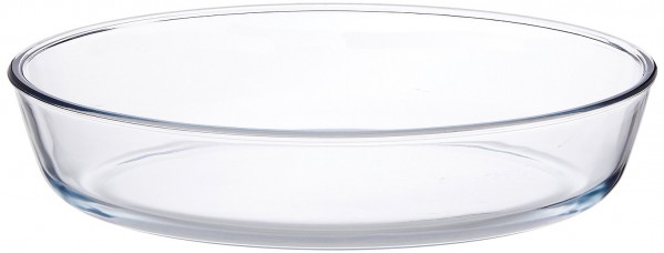 Borosil Oval Baking Dish, 2.2 Litres, 