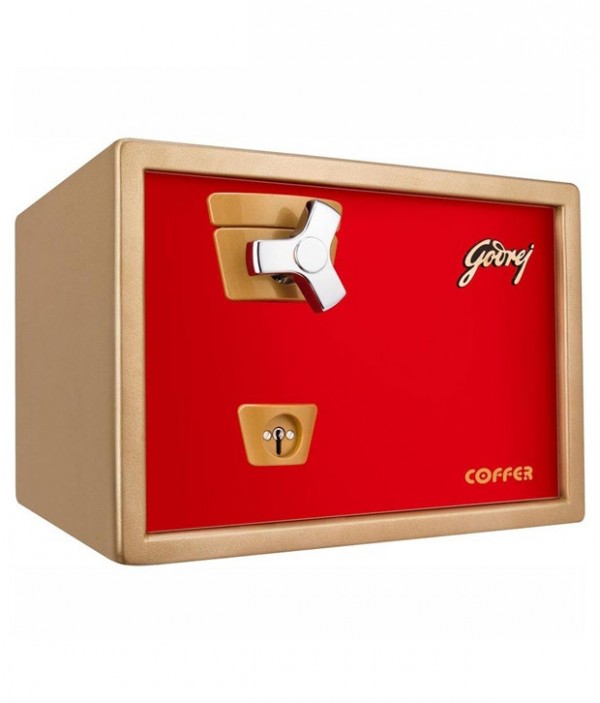 Godrej Premium Coffer V1 Red Safe