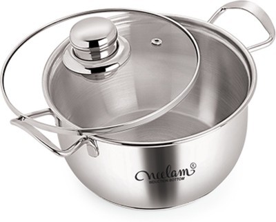NEELAM Induction Bottom Conical Sauce 14 cm Pot Cookware Set