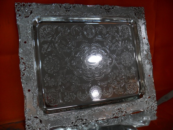 Hi Luxe Silver Plated Giftware 56753 18' F