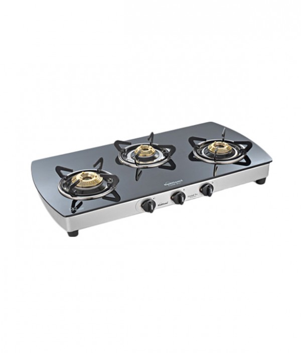 Sunflame 3B-SS Crystal Plus Toughened Glass Cooktop