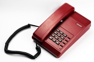  Beetel B11  Landline Phone (Dark Red) 