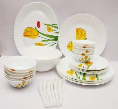 LaOpala Tulip Passion Pack of 33 Dinner Set