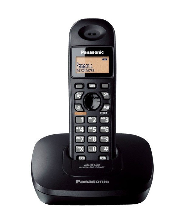 Panasonic KX-TG3611SXB Cordless Landline Phone