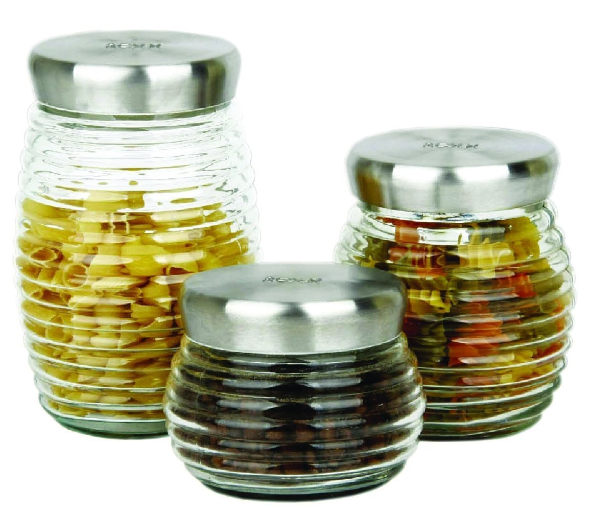 Roxx Arcadia Jar Set, 3-Pieces 