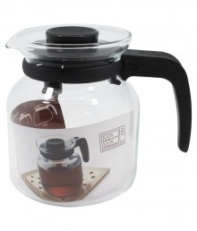 Borosil Carafe with Strainer in Lid, 1.2 Litres