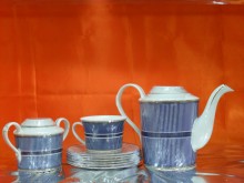 Hi Luxe Feather Tea Set 